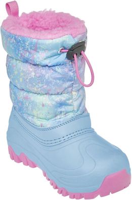 Playshoes Kinder Winter-Bootie Regenbogen 193016
