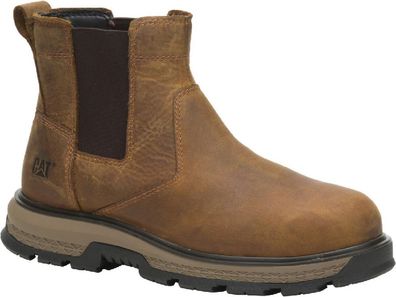 CAT Safety Sicherheitsschuhe + Stahlkappe Exposition Chelsea S3 W P725288