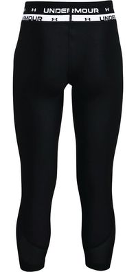 Under Armour Kinder Sporthose Mädchen eggings Heatgear Ankle Crop Black 98062
