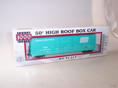 h0: 23943 Life-Like Proto 1000 Box Car Penn Central #229258, neuw./ovp/nie ausgepackt