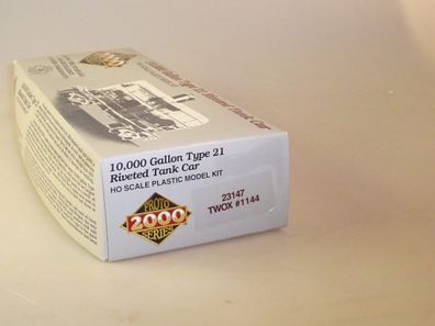 h0: Bausatz 23147 Life-Like Proto 2000 Tank Car Type 21 TWOX #1144, neuw./ovp
