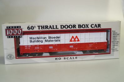 h0: 23940 Life-Like Proto 1000 60' Thrall Door Box Car LUNX #4315, neuw./ovp