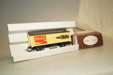 H0: Lima 1406 Güterwagen Coca-Cola, neuw./ovp/Wagen nachgedunkelt