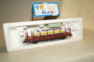 H0: Röwa 2055 Rungenwagen Rimms 58 DB Messer Griesheim, top/Roco-Vp