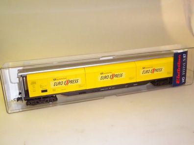 h0 Electrotren 5545K Postwagen Schiebewandwagen Euro Express, neuw./ovp