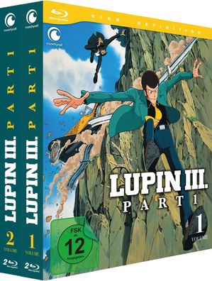 Lupin III. - Part 1 - The Classic Adventures - Bundle Vol.1-2 - Blu-Ray - NEU