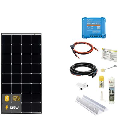 125W Daylight Wohnmobil Solaranlage SOLA Frame weiß
