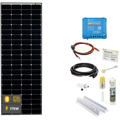 175W Daylight Wohnmobil Solaranlage SOLA Frame weiß