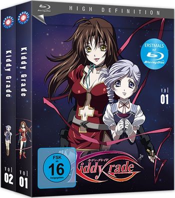 Kiddy Grade - Gesamtausgabe - Bundle Vol.1-2 - Blu-Ray - NEU