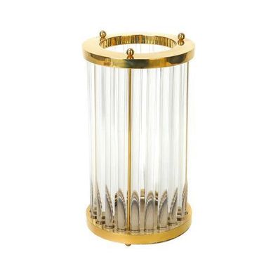 Kerzenständer - mit Glas - Design Kerzenhalter für Innen und Außen LuminousAura