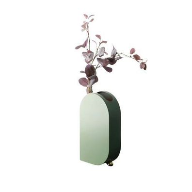 Edelstahlvase - Vasum Aureum