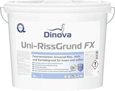 Dinova Uni-RissGrund FX 18 kg weiß