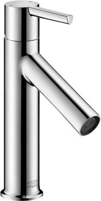 AXOR Starck Einhebel-Waschtischmischer 100 mit Hebelgriff mit Zugstangen-Ablaufgarnit