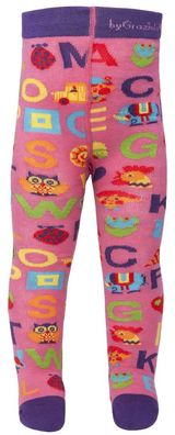 Ewers Collection, Mädchen Strumpfhose ABC by Graziela 93204-1759