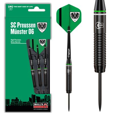 BULL'S Preußen Münster Brass Steel Dart / 1 Satz / 21 Gr
