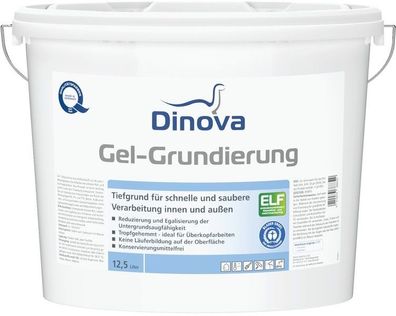 Dinova Gel-Grundierung 12,5 Liter grünlich-transparent