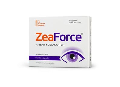 ZeaForce - Augen-Formel mit Lutein & Zeaxanthin - Für gesunde Augen & klare Sicht