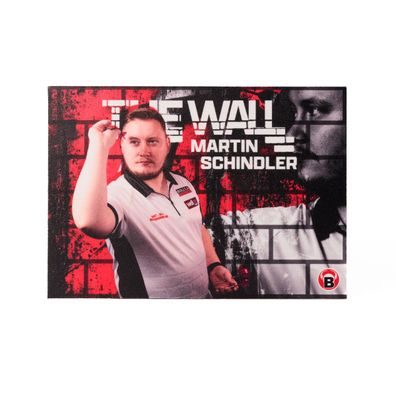 BULL'S Martin Schindler Fankarte klein / 1 Stck