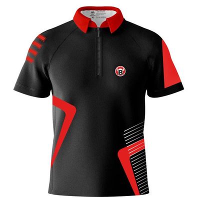 BULL'S TEAM-Dartshirt red / 1 Stck / S