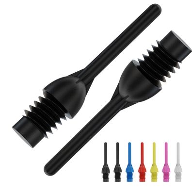 BULL'S Ball Point Soft Tips 6mm(2BA)& 8mm(1/4BSF) / 6 Stck / 100/schw