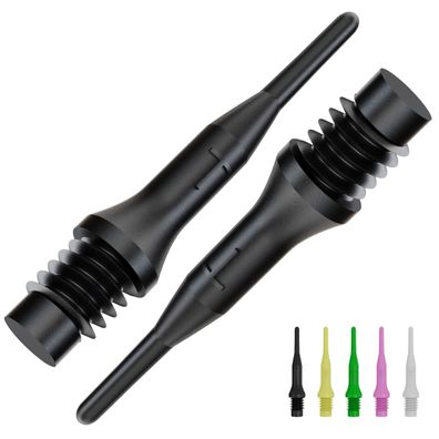 BULL'S Tefo-X Soft Tips 6mm(2BA) / 6 Stck / 100/gelb