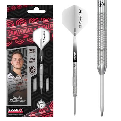 BULL'S Challenger Steel Dart S. Stuhlemmer / 1 Satz / 23 Gr
