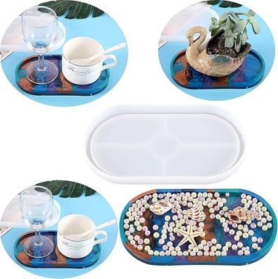 Silikonformen Gießform Resin Epoxidharz Epoxidgussform Untersetzer für DIY