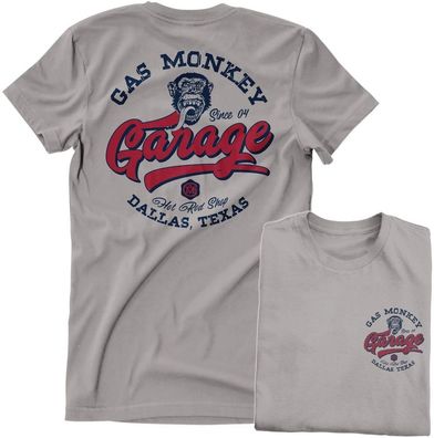 Gas Monkey Garage GMG Hot Rod Shop Logo T-Shirt GMG-1-GMG104-H57-5