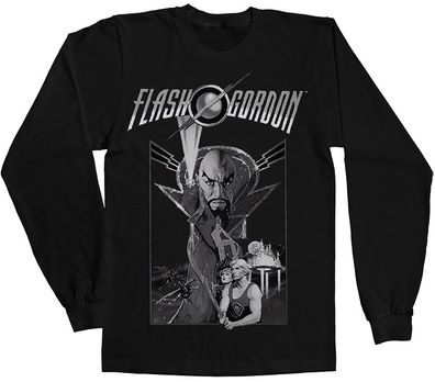 Flash Gordon Vintage Poster Long Sleeve Tee KF-19-FG006-H67-12