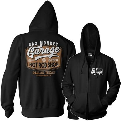 Gas Monkey Garage GMG Rusty Hot Rod Zipped Hoodie GMG-33-GMG106-H90-4
