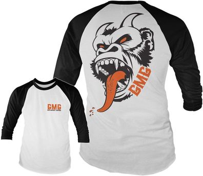 Gas Monkey Garage Deamon Monkey Baseball Long Sleeve Tee GMG-19-GMG1003-H84-14