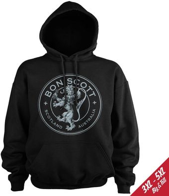 AC/DC Bon Scott Seal Big Tall Hoodie PS-3-BSCT002-H90-12