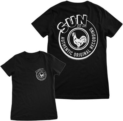 Sun Records Damen Authentic Original Recording Girly Tee PS-5-SUN004-H42-2