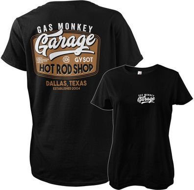 Gas Monkey Garage Damen GMG Rusty Hot Rod Girly Tee GMG-5-GMG106-H90-4