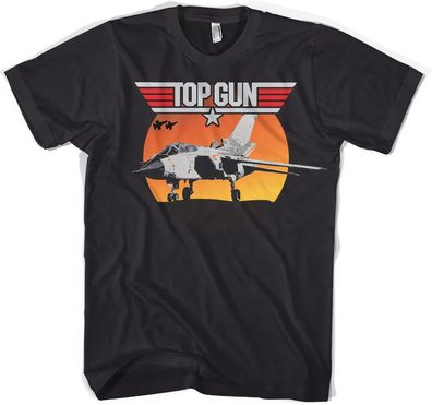 Top Gun Sunset Fighter Big Tall T-Shirt PM-1-TTG001-H27-6