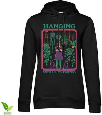 Steven Rhodes Damen Hanging With My Friends Girly Hoodie DTR-57-SR166-DTF895