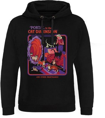 Steven Rhodes Portal To The Cat Dimension Epic Hoodie DTR-37-SR087-DTF887