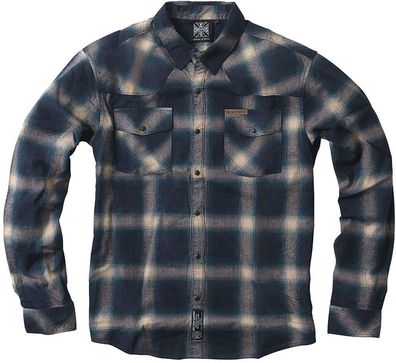 WCC West Coast Choppers Herren Hemd Outlaw Flannel WCCWS162BL