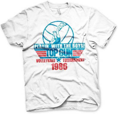 Top Gun Volleyball Tournament Big Tall T-Shirt PM-1-TTG007-H26-17