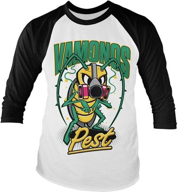 Breaking Bad Vamanos Pest Bug Baseball Long Sleeve Tee SP-19-BB019-H68-16