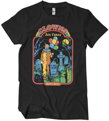 Steven Rhodes Clowns Are Big Tall T-Shirt DTR-1-SR048-DTF801