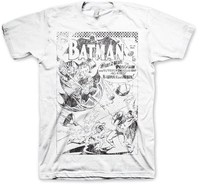 Batman Umbrella Army Distressed Big Tall T-Shirt WB-1-BAT010-H35-12