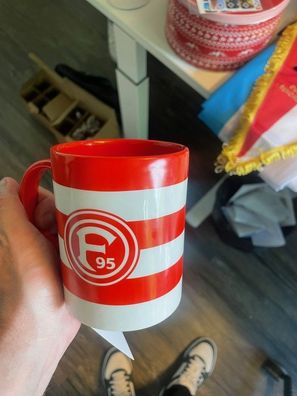 Fortuna Düsseldorf Tasse Blockstreifen 3023607