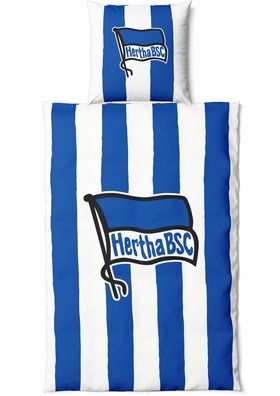 Hertha BSC Berlin Bettwäsche Blau Weiß 4023687