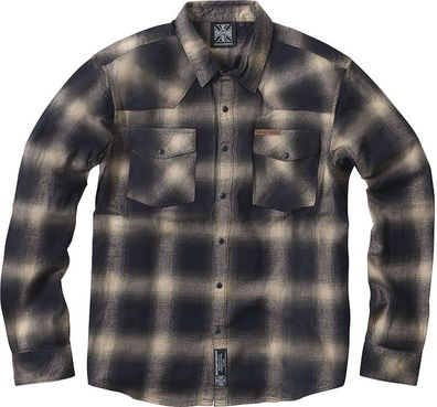WCC West Coast Choppers Herren Hemd Outlaw Flannel WCCWS160GN