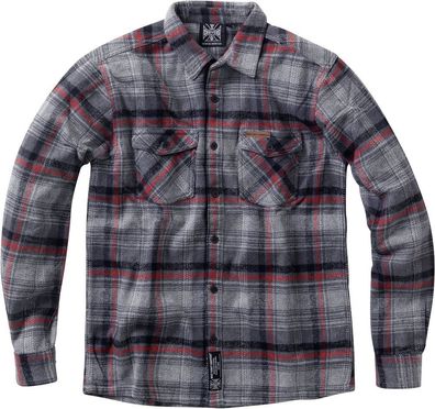 WCC West Coast Choppers Herren Hemd Rigid Flannel WCCWS156GR