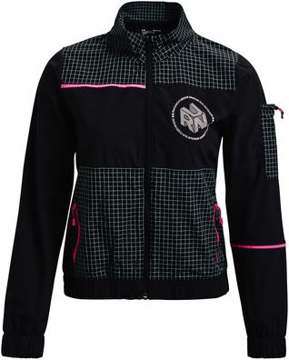 Under Armour Damen Trainingsjacke Jacke Run Anywhere torm Jacket Blk 166049