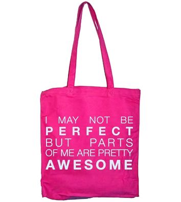 Hybris I May Not Be Perfect Tote Bag SH-4-50379-H24-6