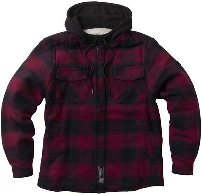 WCC West Coast Choppers Herren Jacke Hell Bent Flannel Jacket WCCJS168RD