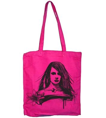 Hybris Chalk Flower Girl Tote Bag SH-8-50885-LFH2-8